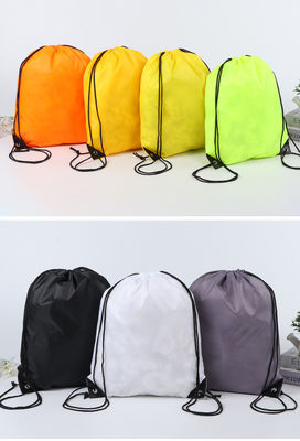 Corporate Flannel Drawstring Tasche für Einzel-Doppel-Schulter und maßgeschneiderte Ausbildung