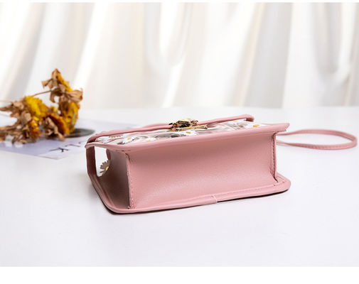 Kleine Daisy PVC Sommer koreanische Transparente Modelle Gelee Handy kundenspezifische Tote Tasche