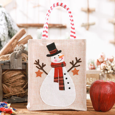 Weihnachtsgeschenk für den Schneemann Elch Streifenlinne Hängende Bein-Tote mit benutzerdefiniertem Logo