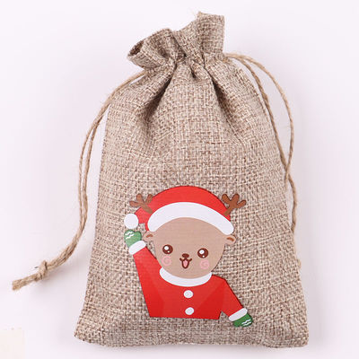 Akzeptable OEM/ODM Weihnachtsschnur-Jute-Tasche für den täglichen Schulunterricht