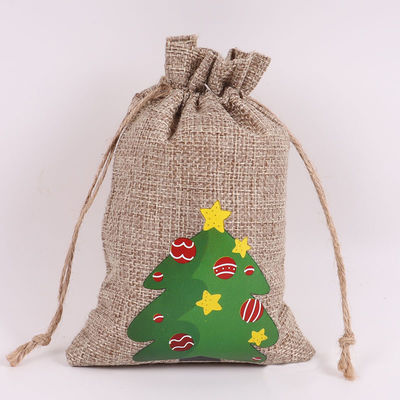 Akzeptable OEM/ODM Weihnachtsschnur-Jute-Tasche für den täglichen Schulunterricht