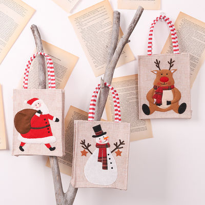 Weihnachtsgeschenk für den Schneemann Elch Streifenlinne Hängende Bein-Tote mit benutzerdefiniertem Logo