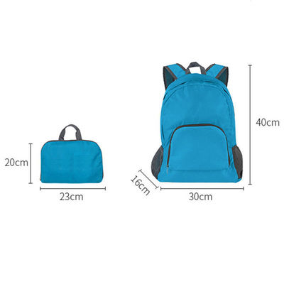 Ultraleichtes Outdoor-Sport-Reise-Rücksack mit individuellem Logo-Druck-Muster Reißverschluss