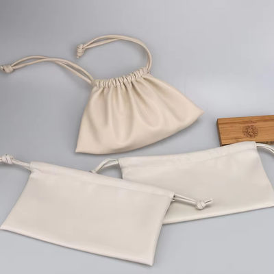 Gemäß der Farbe Luxury Lady PU Leder Drawstring Kosmetik Tasche mit individuellem Logo
