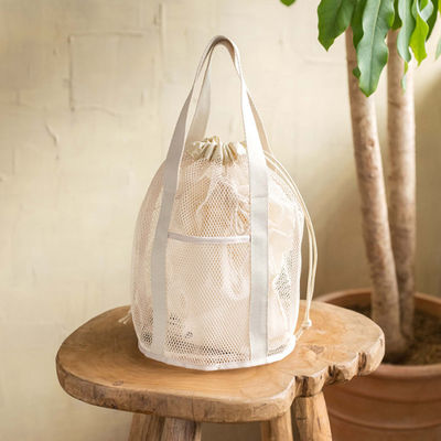 Logo angepasste Reise-Organisator-Tasche mit Mesh-Cut-out und Drawstring Tasche Klappbar