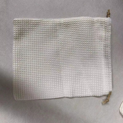 Produkt OEM/ODM Akzeptiert Leere Waffel Gewebe Kosmetik-Speicherbeutel für Hautpflege