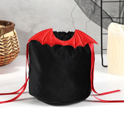 OEM/ODM akzeptabel Halloween-Fledermaus-Tasche mit String-Tasche Dekoration und Orange Candy Geschenk