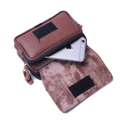 Customized Cowhide Card Bag Neueste Mode-Stil Top-Layer Pickup Bankkarte