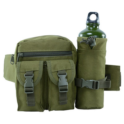 Customized Farbe Oem Männer Camo Taktische Fanny Pack Utility Taille Tasche mit Wasserflasche