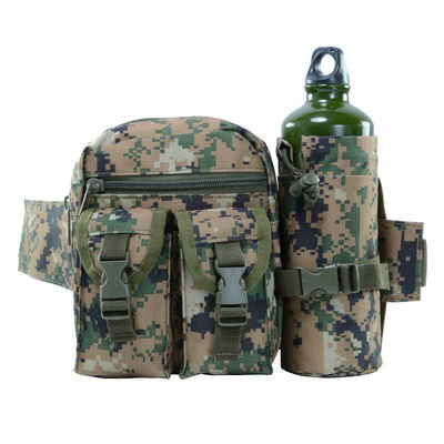 Customized Farbe Oem Männer Camo Taktische Fanny Pack Utility Taille Tasche mit Wasserflasche