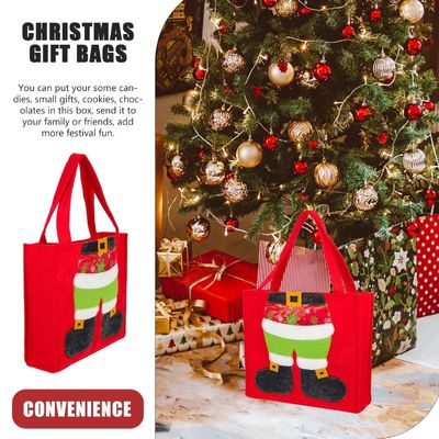 Weihnachtsgeschenke Tote-Tasche mit Handgriffen angepasste Farbe und professionelle Herstellung
