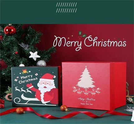 Verpackung für Kinder Süßigkeiten Neueste modische Weihnachtsgeschenke mit Weihnachtsmann und Elch