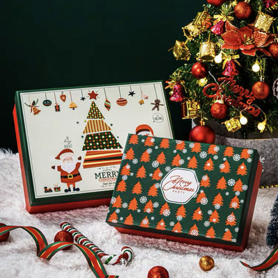 Verpackung für Kinder Süßigkeiten Neueste modische Weihnachtsgeschenke mit Weihnachtsmann und Elch