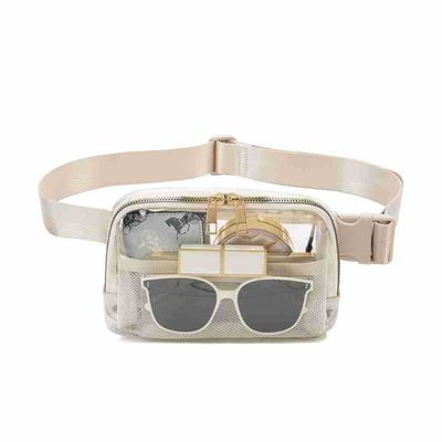 Maßgeschneiderte Tote-Tasche Dauerhafte und transparente Schräg-Kreuz-Taille Pack für Outdoor-Sportarten