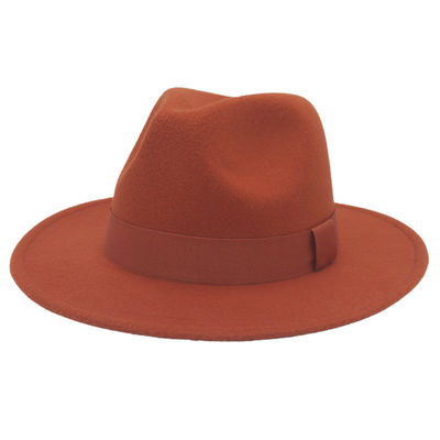 British Style Lace Accessory Cashmere Felt Hut für Männer und Frauen in Four Seasons Jazz Hut