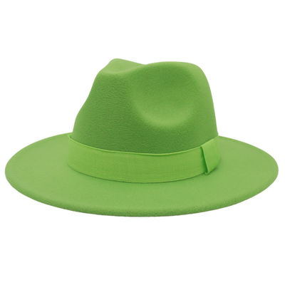 British Style Lace Accessory Cashmere Felt Hut für Männer und Frauen in Four Seasons Jazz Hut