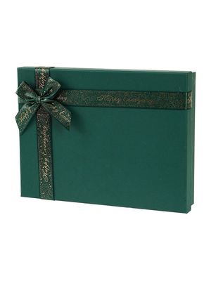 Recycelte Materialien Custom Luxus Brautjungfer Geschenkbox mit Band und verschiedenen Farben