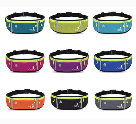 Nylon Outdoor Sport Laufen Joggen Taille Tasche Wasserdichtes Telefon Taille Gürtel Pack Fitness Elastische Fanny Pack