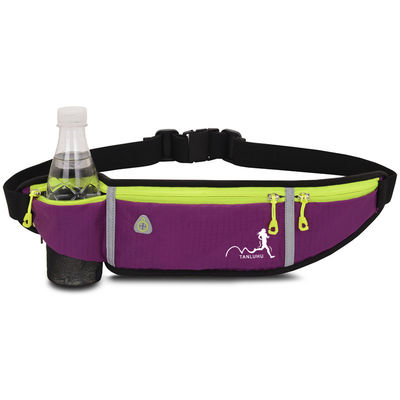 Nylon Outdoor Sport Laufen Joggen Taille Tasche Wasserdichtes Telefon Taille Gürtel Pack Fitness Elastische Fanny Pack