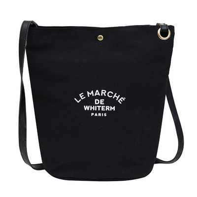 Große Leinwand-Tote-Tasche für Frauen Sublimation Große graue Strandtasche kundenspezifische Farbe