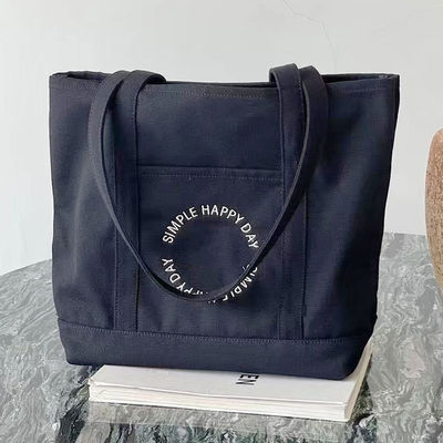 Alltägliches Schulleben Farbgebundene große Leinwand Crossbody Taschen für Männer und Frauen
