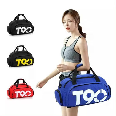 Farbiger Fitnessraum Duffel Rucksack Männer wasserdichte Reisetasche mit Schuhfach