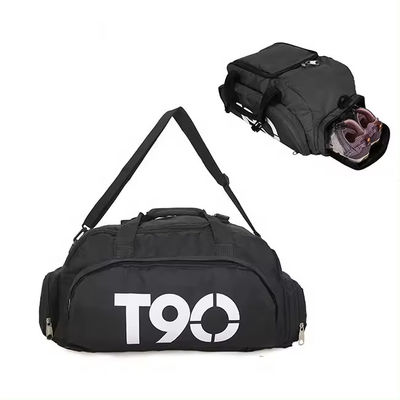 Farbiger Fitnessraum Duffel Rucksack Männer wasserdichte Reisetasche mit Schuhfach