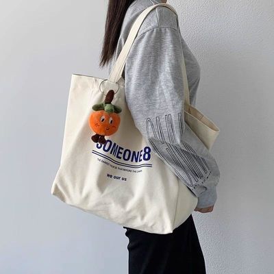 Benutzerdefiniertes Logo akzeptabel Doppelgriff Baumwoll-Tote-Tasche für Tennisracket im westlichen Stil