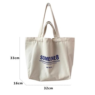 Benutzerdefiniertes Logo akzeptabel Doppelgriff Baumwoll-Tote-Tasche für Tennisracket im westlichen Stil