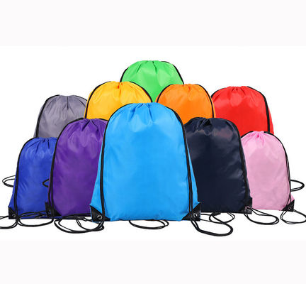 Fashion Style Custom Recycling Polyester Drawstring Gym Tasche für Sport und Fitness