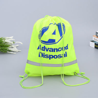 Fashion Style Custom Recycling Polyester Drawstring Gym Tasche für Sport und Fitness