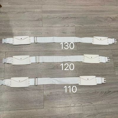 Soft-Loop-Wasserdichtes Hajj-Weißgürtel Umrah-Waistbag für mittlere Reisen