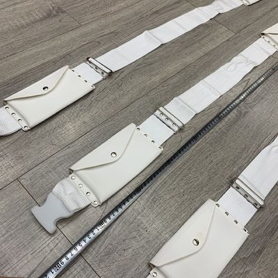 Soft-Loop-Wasserdichtes Hajj-Weißgürtel Umrah-Waistbag für mittlere Reisen
