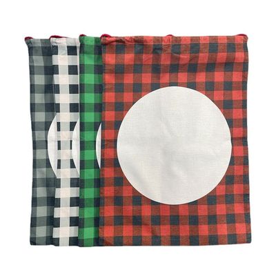 Neueste Modische 2024 Weihnachtsgeschenk Tasche Weihnachtsmann Säcke Ziehseile Tasche kundenspezifische Farbe