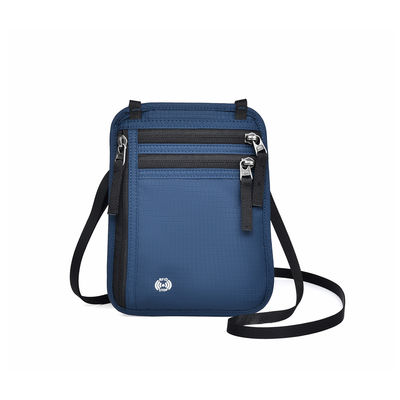 OEM/ODM Customized Logo Safe Nylon Kleiner Hals Reisetasche für Mobiltelefon und Karte