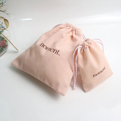 Mittlerer 30-50 cm rosa Samt Staubbeutel für maßgeschneiderte Ziehseile Geschenk Kosmetikverpackung