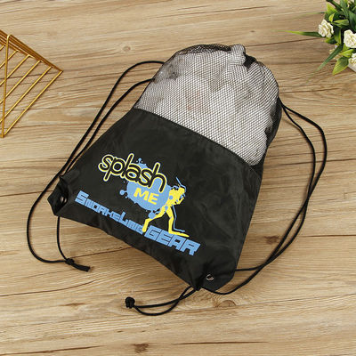 Mesh Polyester Geschenk-Ziegel-Tasche Recycling-Nylon-Polyester für wiederverwendbare Sporttaschen
