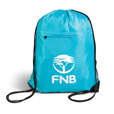 OEM/ODM Akzeptiert Custom Logo Polyester Zugseil Rucksack für Reisen und Sport