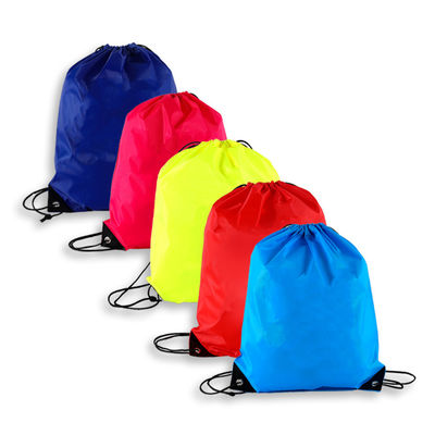 Polyester-Zugsack-Pack-Tasche für kundenspezifische Marken und Werbeaktionen
