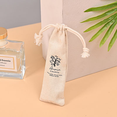 Custom Logo Drawstring Geschenktasche für das tägliche Leben Öko-gedruckte Leinwand-Tasche Verpackung