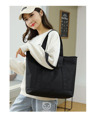 Custom Outdoor Leinwand Kupplung Tote Tasche mit Tasche und Reißverschluss Neueste modische Stil