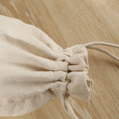 Doppelschnurige Zeichentrickmuster Leinwand Schnur Tasche für personalisierte, umweltfreundliche Geschenke