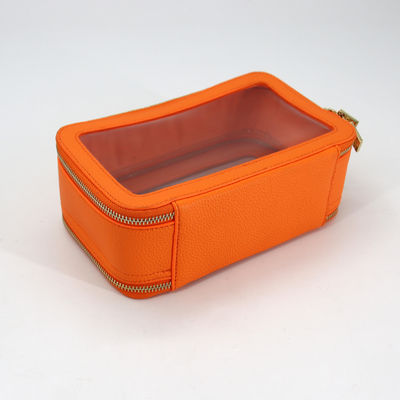 Kleine wasserdichte Reisetasche aus PU-Leder mit passgenauer Farbe