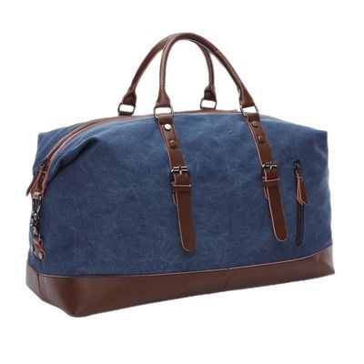 Wasserdicht und verschleißfest, Farbverblendungsbehandlung, Leinwand-Reisetasche für kurze Reisen