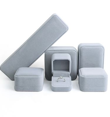 Käufer Custom Logo Ring Anhänger Armband Samt Schmuckbox Schmuck Organisator Geschenkboxen