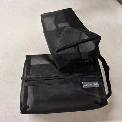 Neueste Maschen-Kosmetik-Tasche für Mädchen Frauen professionelle Reise-Speicher OEM/ODM akzeptiert