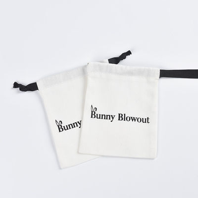 Custom Logo Baumwoll-Ziehbeutel für die einfache Lagerung von Brillen und digitalen Produkten