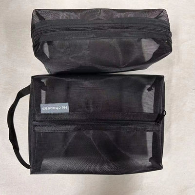 Neueste Maschen-Kosmetik-Tasche für Mädchen Frauen professionelle Reise-Speicher OEM/ODM akzeptiert
