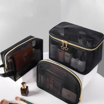 Custom Logo Reißverschluss Make-up Organisator Lagertasche für Reisen und mehr