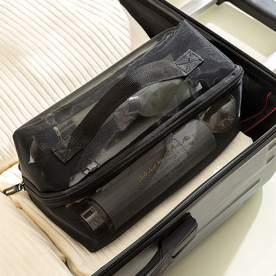 Custom Logo Reißverschluss Make-up Organisator Lagertasche für Reisen und mehr